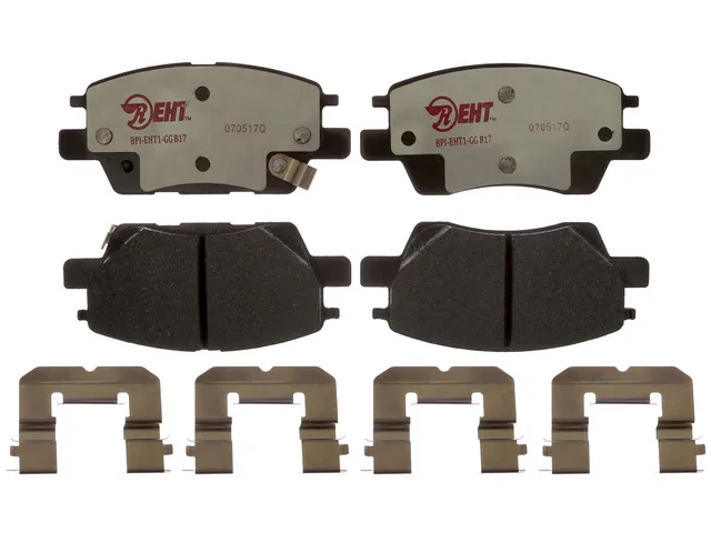 EHT1915H – R/M BRAKES Brake Pad, OE Replacement Hybrid Technology Includes Mounting Hardware